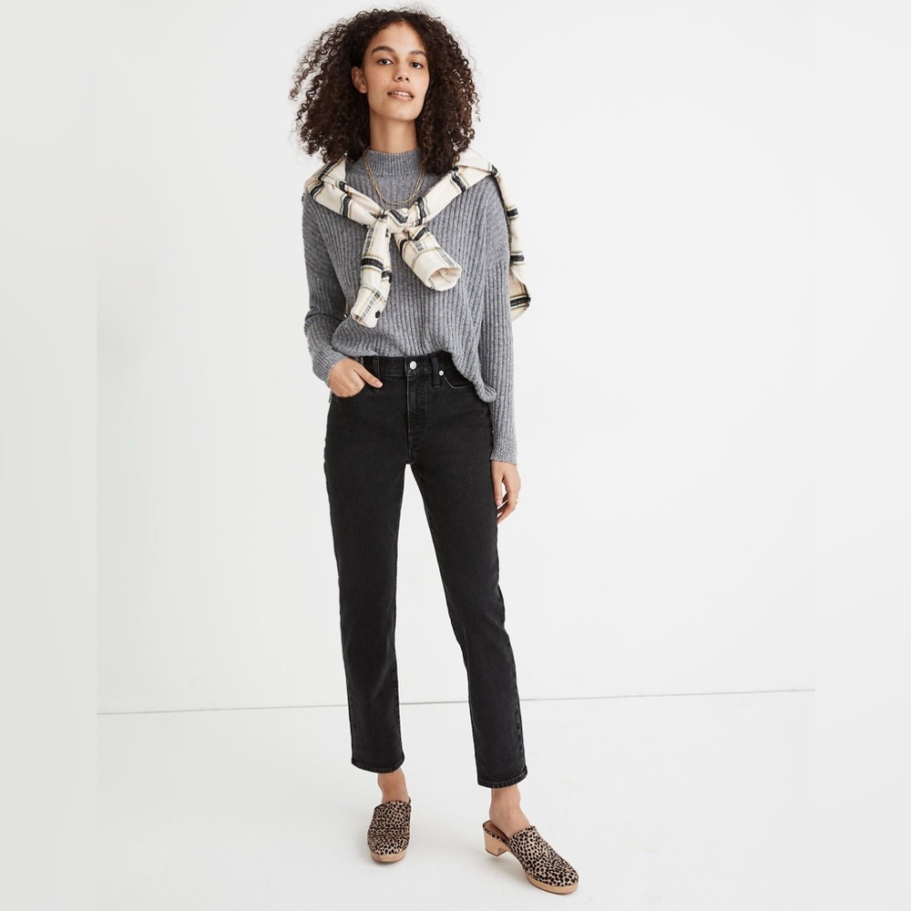 Madewell Tomboy straight leg jeans